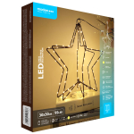 Modee Lighting LED dekorácia C4032 hviezda 3xAA batérie