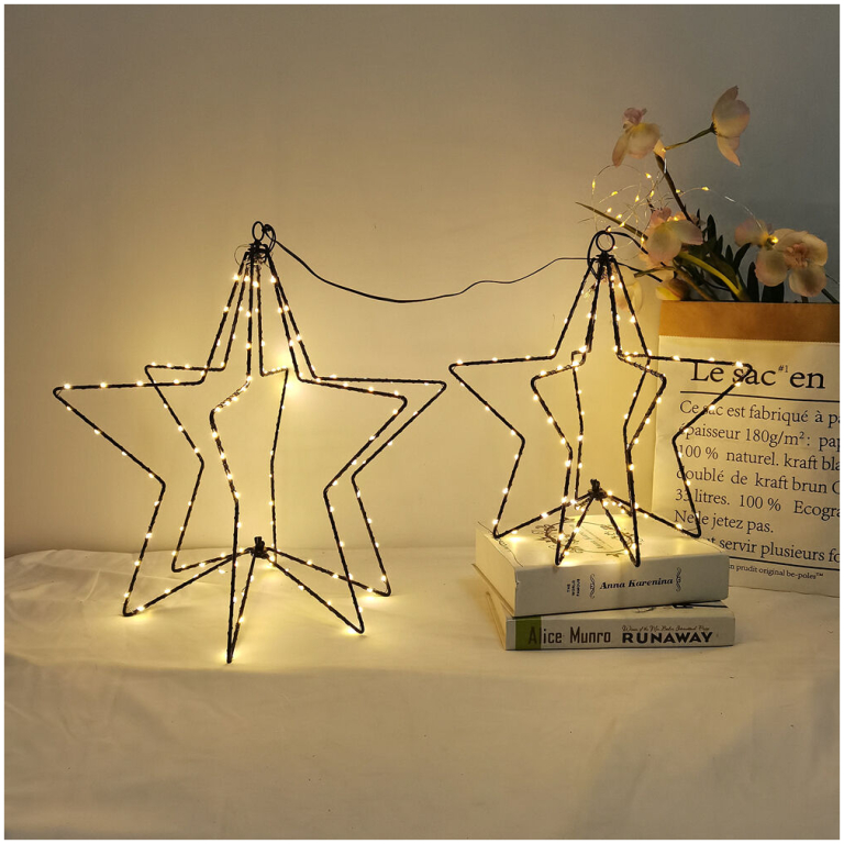 Modee Lighting LED dekorácia C4033 hviezda 3xAA batérie 5 Modee Lighting LED dekorácia C4033 hviezda 3xAA batérie