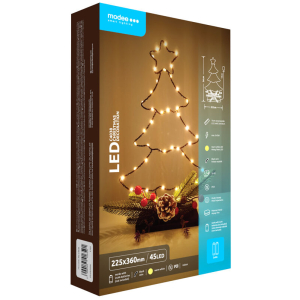 Modee Lighting LED dekorácia C4038 stromček 2xAA batérie