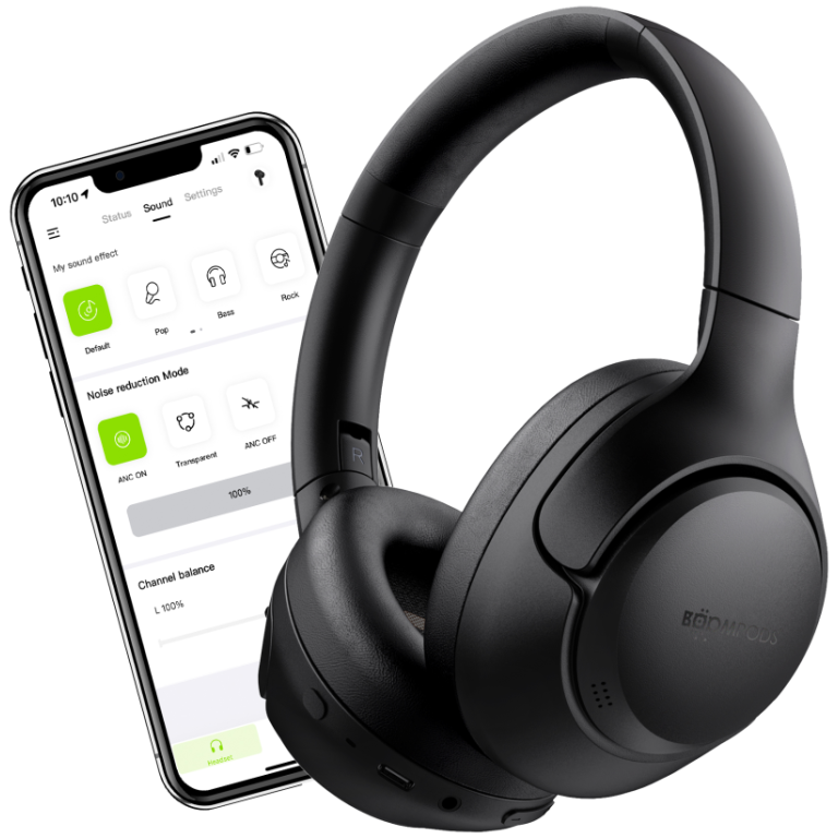 BOOMPODS ORBIT ANC bezdrôtové slúchadlá čierne 4 BOOMPODS ORBIT ANC bezdrôtové slúchadlá čierne
