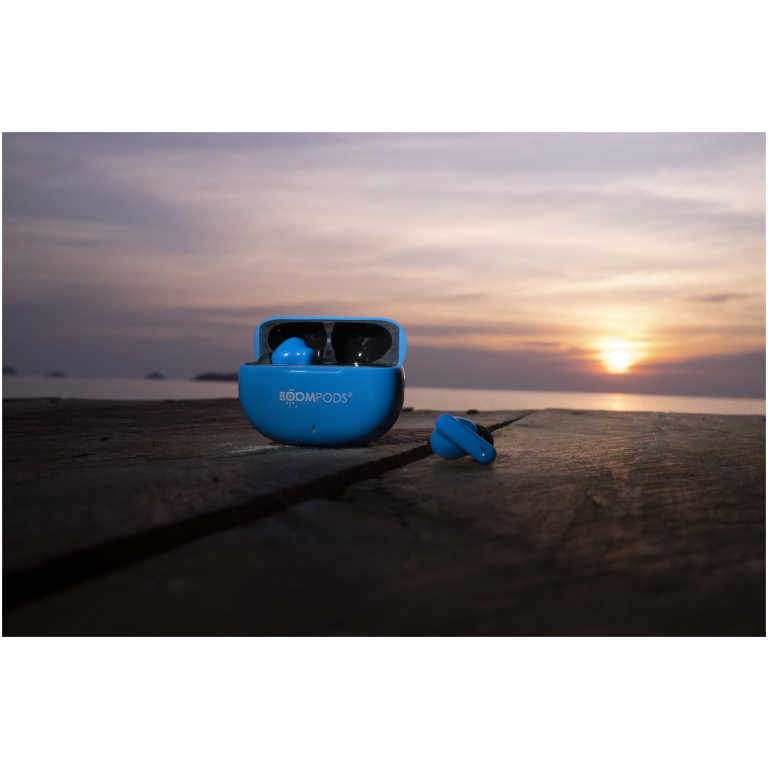 BOOMPODS SKIM bezdrôtové slúchadlá modré 2 BOOMPODS SKIM bezdrôtové slúchadlá modré