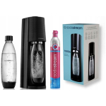 SodaStream Terra Black + 1l fľaša + bombička čierna